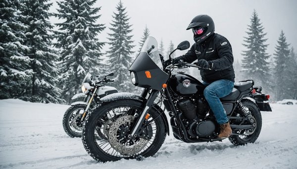 La conduite de moto en hiver : préparation et astuces